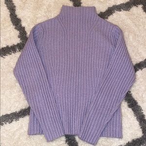 lavender sweater